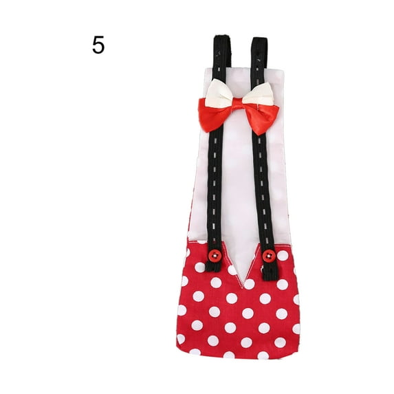 Visland 2 Pcs Pet Chicken Diapers Duckling Diapers Washable Goose Clothes Reusable Farm Pet Diapers Waterproof Bow Tie Duck Diapers for Poultry