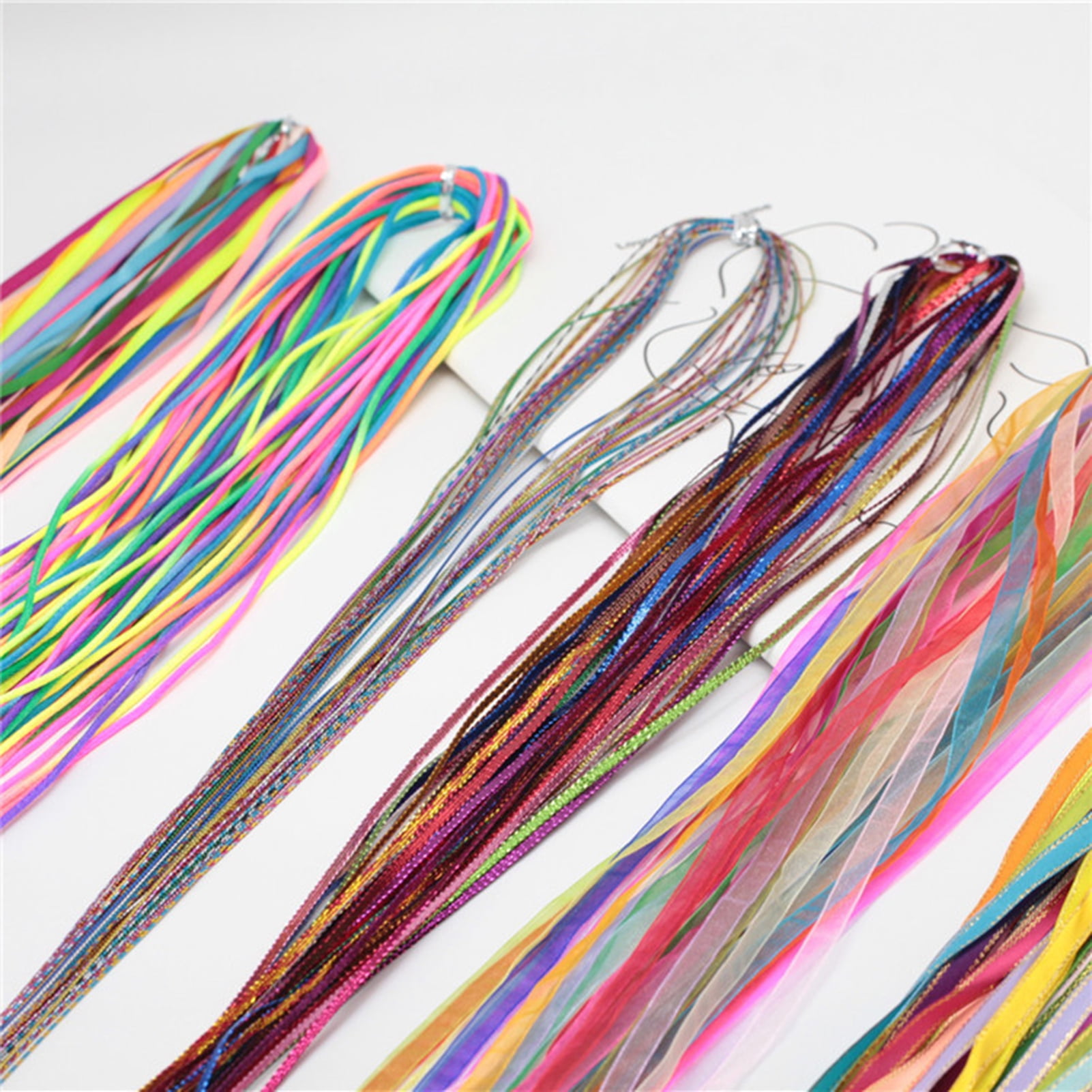 Visland 20PCS Women Braided Rope Hair Strings, Fashion Hip-hop Colorful ...