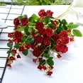 thumbnail image 1 of Visland 28.74” Artificial Fabric Red Rose Bouquet, 1 of 5