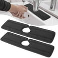 thumbnail image 1 of Visland 2PCS Kitchen Faucet Absorbent Mat, Anti Slip Behind Faucet Splash Absorbent Pad, Microfiber Cloth for Faucets,Kitchen Drying Faucet Racks for Farmhouse,Bar & RV, 1 of 7