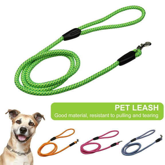 Visland 2PCS/Set Nylon Dog Rope Pet Small Dog Traction Rope Leashes Dog Walking Training Lead , Comfortable Grip