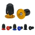 thumbnail image 1 of Visland 2Pcs Fashionable Bicycle Handlebar End Caps Bike Handlebars for Mountain Bike Road Bike, 1 of 8