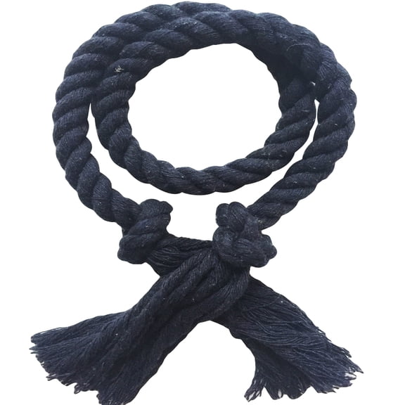 Visland 2Pcs Natural Cotton Curtain Rope Tiebacks-Handmade Curtain Decorative Holdbacks Rural Style Drapery Tieback