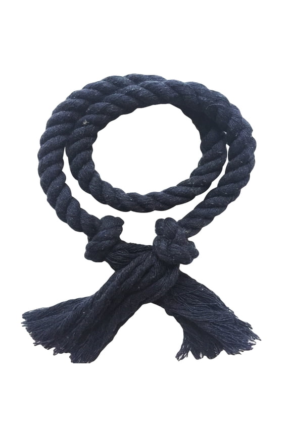 2Pcs Natural Cotton Curtain Rope Tiebacks-Handmade Curtain Decorative Holdbacks Rural Style Drapery Tieback