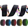 thumbnail image 1 of Visland 2Pcs New Super Soft Cork Bike Bicycle Cycling Handlebar Grip Tape Wraps Adhesive Back, 1 of 8