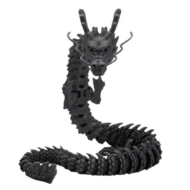 Joints 3D Printed Articulated Dragon Dragon Toy Figurine 3D