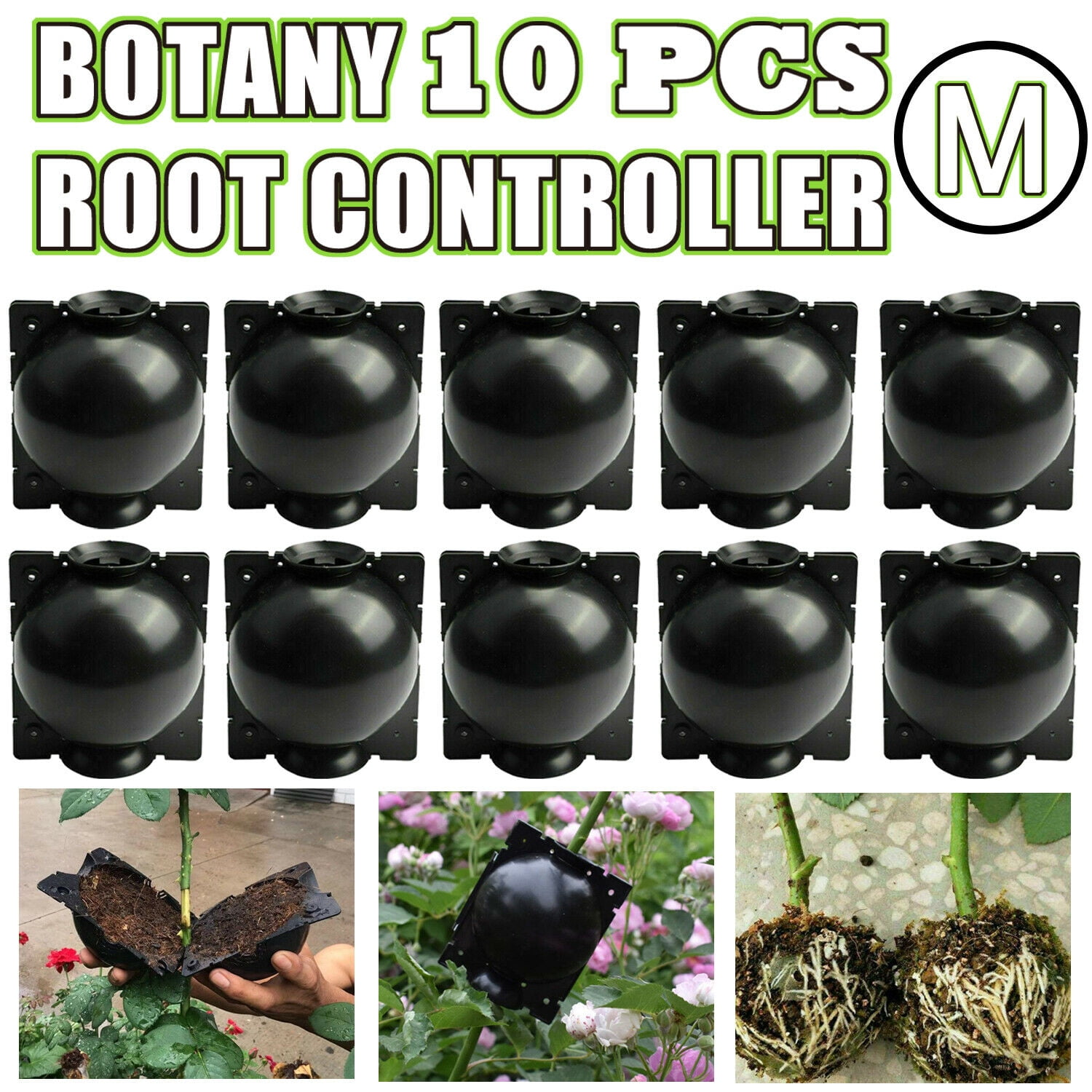 Visland 5/10x Garden Plant Rooting Device High Pressure Propagation ...