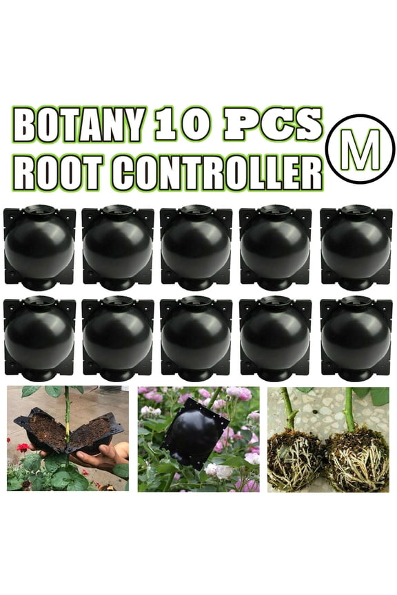 5/10x Garden Plant Rooting Device High Pressure Propagation Ball High Pressure Growing Box Graft Container