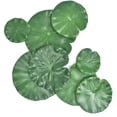 thumbnail image 1 of Visland 5PCS Artificial Lotus Leaves Floating Foam Ornament Lily Pads Foliage Pond Decor Water Lily Leaves for Patio Fish Pond Pool Aquarium Decoration, 1 of 7