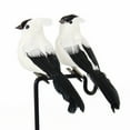 thumbnail image 1 of Visland 5PCS Artificial Simulation Foam Bird Feather Sparrow with Metal Clip Ornaments DIY Craft for Wedding Decoration Home Garden Establishment Party Accessories, 1 of 8