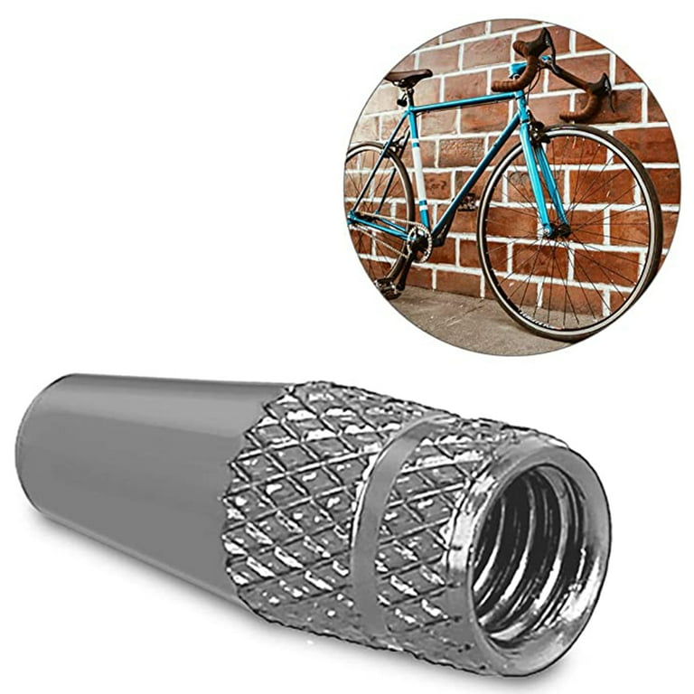 Visland 5Pieces Bike Tire Valve Stem Caps Aluminum Dustproof