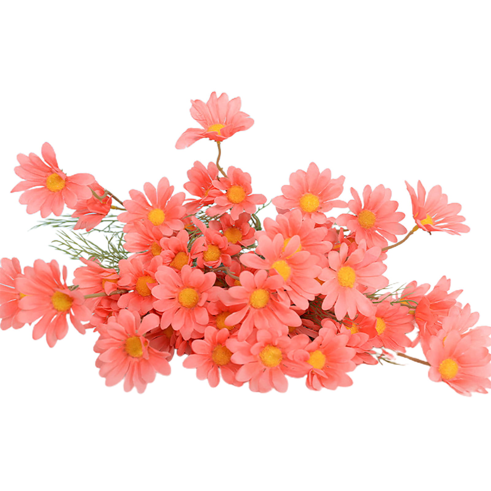 5 Artificial Daisy Flowers Silk Daisy Real Touch Faux - Temu