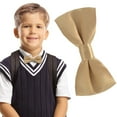 thumbnail image 1 of Visland 6Pcs Kids Bow Ties Colorful Adjustable Ties For Photography Performance Birthday Random Colors/ Party Children's Bow Tie Beige, 1 of 9