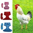 thumbnail image 1 of Visland Adjustable Chicken Harness with Leash and Matching Belt, Comfortable Hen Pet Vest Breathable Chicken Training Harness, 1 of 7