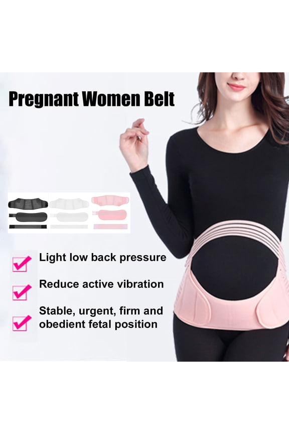 Adjustable Maternity Belt Back Support Belly Band Pregnancy Belt Support Brace Abdominal Binder Waist Support