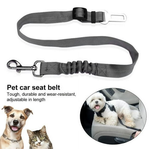 Visland Adjustable Pet Dog Cat Car Seat Belt Safety Leads Vehicle Seatbelt Harness