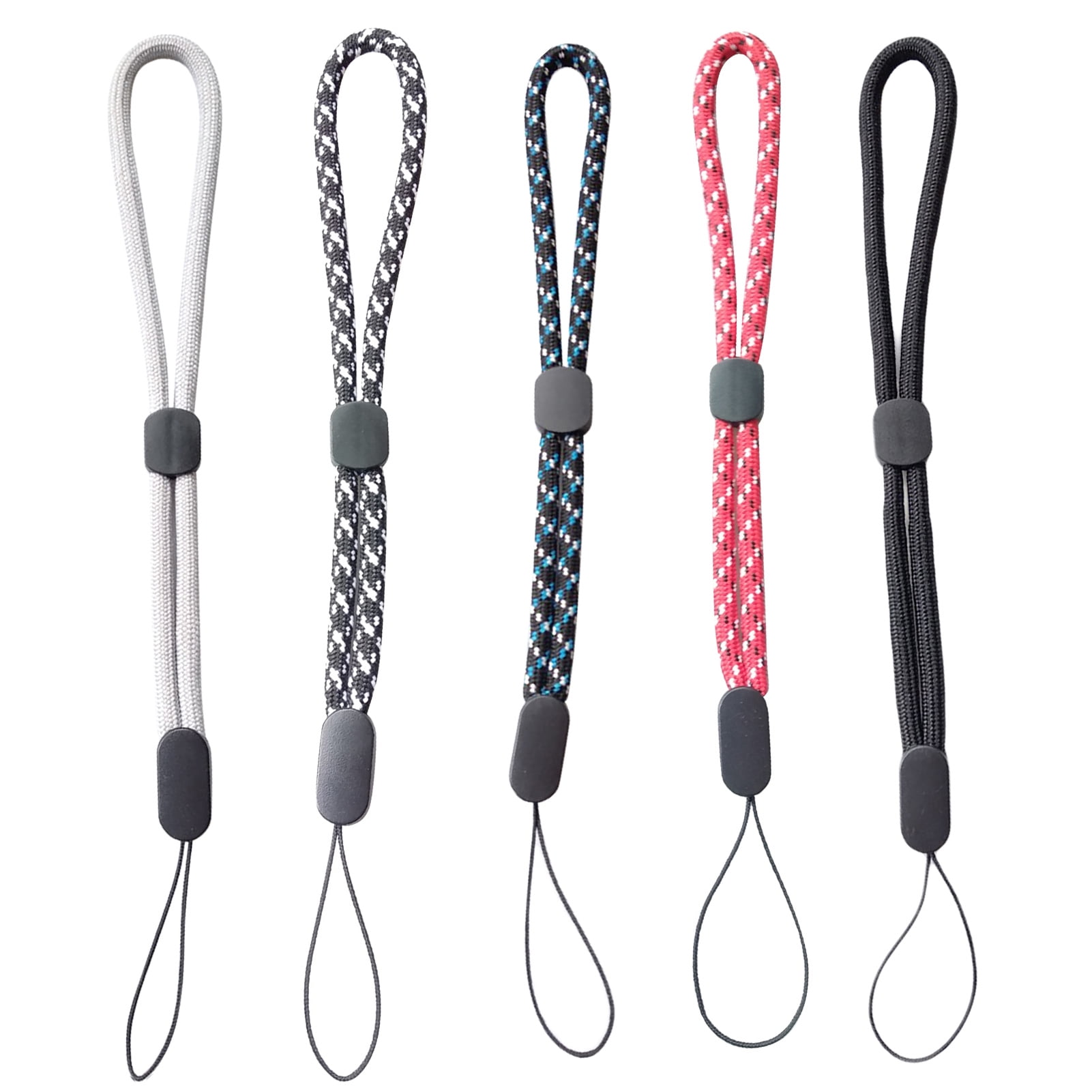 Visland Anti-fall Plastic Rope Universal Wrist Straps, Black/White ...