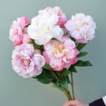 thumbnail image 1 of Visland Artificial Peony Flower Suitable for Living Room, Dining Table, Office, Wedding, Hotel Banquet and Family Decoration, 1 of 7