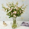 thumbnail image 1 of Visland Artificial Rose Long Stem Artificial Flowers Rustic Fall Decor Silk Flowre for Tall Vase Fake Silk Flowers Arrangement Flower Fake Long Flowers - 1PC, 1 of 7
