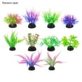 thumbnail image 1 of Visland Artificial Seaweed Water Plants for Aquarium, Plastic Fish Tank Plant Decorations 10 PCS, 1 of 7