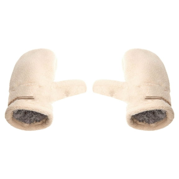 Visland Autumn Winter Toddler Magic Tape Warm Mitten Baby Boys Girls Faux Fleece Gloves