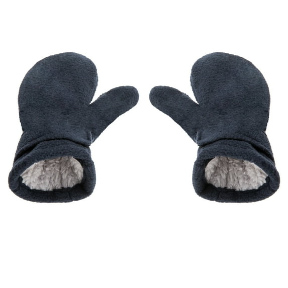 Visland Autumn Winter Toddler Magic Tape Warm Mitten Baby Boys Girls Faux Fleece Gloves