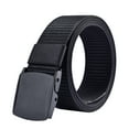 thumbnail image 1 of Visland Belt Adjustable Exquisite Buckle Men Lightweight All Match Waist Belt for Daily Wear, 1 of 6