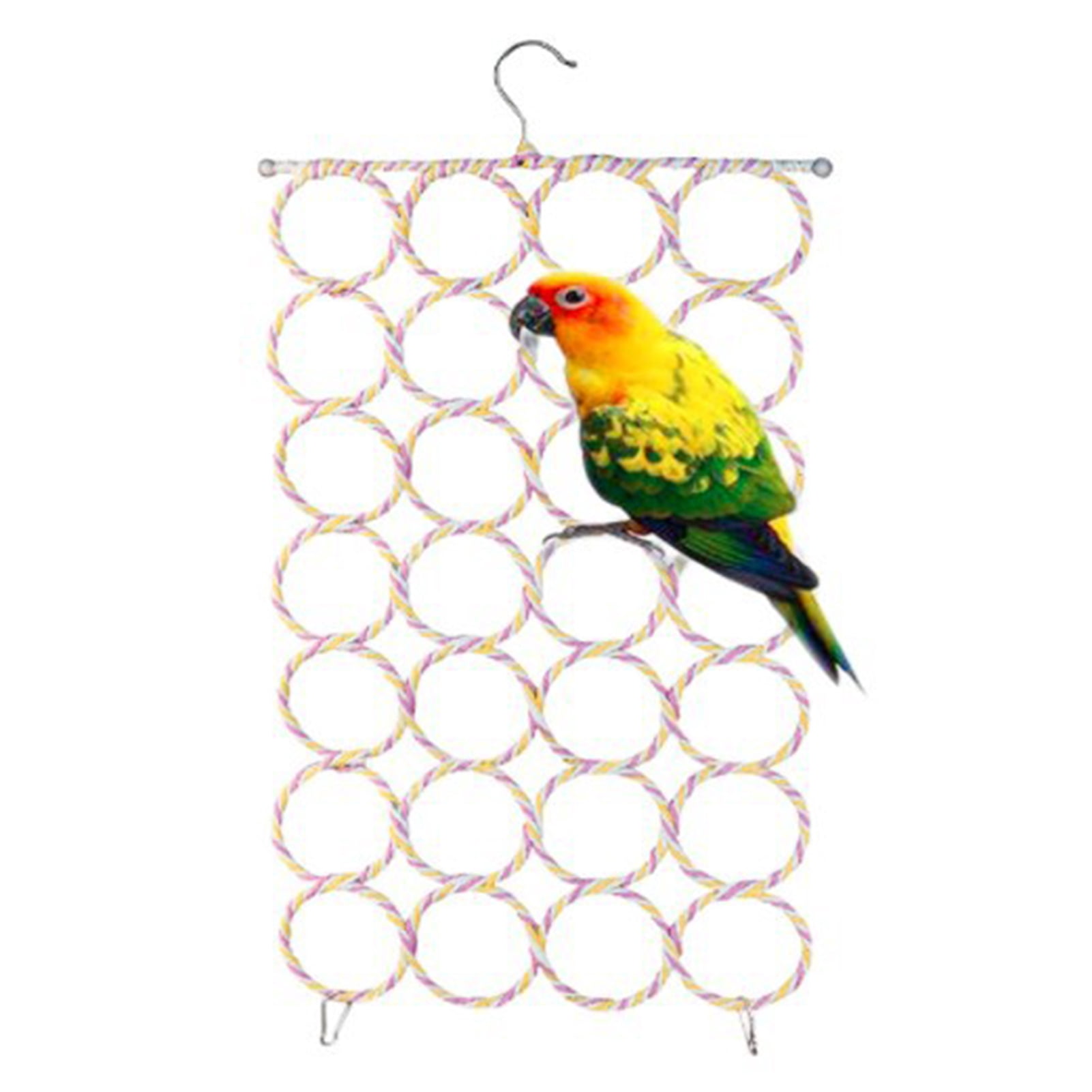 Visland Bird Hemp rope, Foldable Fadeless Durable Linen Rope Hanging in ...