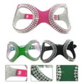 thumbnail image 1 of Visland Bling Pet Harness - Reflective Bling Faux Leather Dog Vest for Small Dogs Cats Walking, 1 of 8