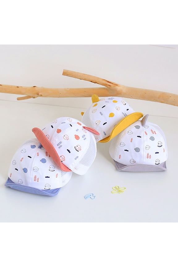 Boys Hat Kids Peaked Hat Swim Beach Pool Hat Ocean Kids Wide Brim Summer Hat Fish Breathable Travel Beach Bucket Sun Hat for Kids Boys Girls Outdoors