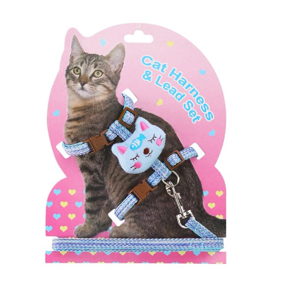 Visland Cat Walking Rope Strong Vest Desigh Reusable Strap Safety Rope for Outdoors