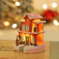 thumbnail image 1 of Visland Christmas Village - LED Lighted Christmas Village Houses with Figurines, Christmas Village Collection Indoor Room Decor - Collectible Buildings, 1 of 1
