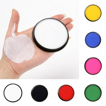 Visland Cool Face Paint Bright Multifunctional Solid Color Face Body Paint Kit for Dressing Room