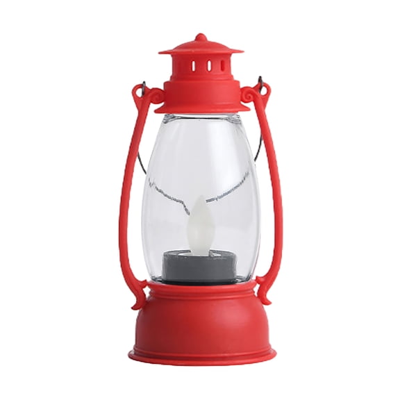 Visland Decorative Candle Lantern LED Flameless Light, Plastic LED Candle, Indoor %26 Outdoor Hanging Vintage Lights, Halloween Christmas Day Decoration