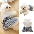 thumbnail image 1 of Visland Dog Dress Pullover Soft Breathable Stretchable , Bow-knot Design Breathable Elegant Costume, 1 of 8
