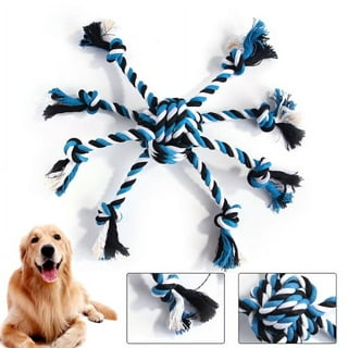 Giant Dog Rope Chew Toys for Extra Large Dogs - 42 Inch, 6 Knot Tough  Benefits Non-Profit Animal Rescue - Indestructible Toy for Aggressive  Chewers