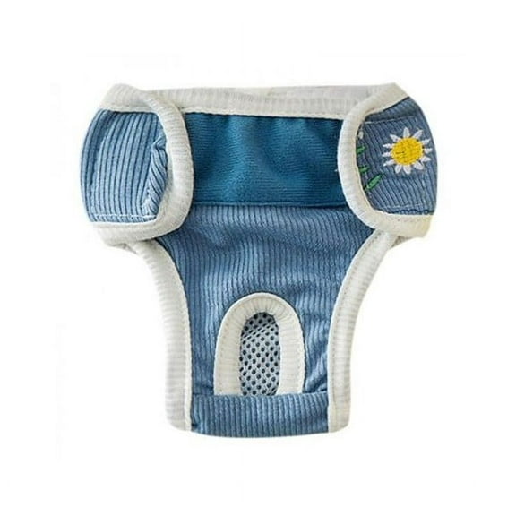 Visland Dog Sanitary Pantie Suspender Physiological Pants Pet Underwear Diaper Jumpsuit Comfort Reusable Doggy Diapers