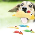 thumbnail image 1 of Visland Dog Squeaky Toys, Dog Small Screaming Chicken Toys, Long Soft Rubber Chew Molar Dog Toys for Puppy Small Medium Dogs, 1 of 8
