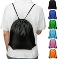 thumbnail image 1 of Visland Drawstring Backpack, Water Resistant String Bag, Sports Sackpack Gym Sack for Men Women Travel Storage Use, 1 of 3