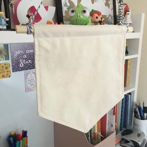 Visland Enamel Pin Wall Display Organize and Display Your Enamel Pins Buttons Patches Badges & Lapels Collections On Walls Made of Organic Cotton Cloth (Blank Canvas)