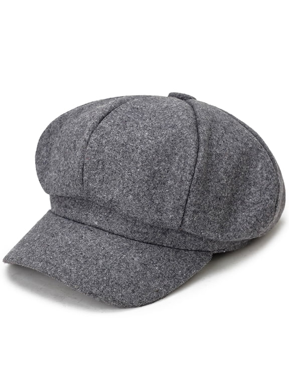 Fashion Newsboy Cap Bakerboy Cabbie Gatsby Pageboy Visor Beret Hat,Autumn Winter Warm