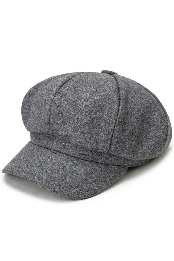 Fashion Newsboy Cap Bakerboy Cabbie Gatsby Pageboy Visor Beret Hat,Autumn Winter Warm