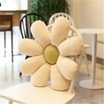 thumbnail image 1 of Visland Daisy Flower Shaped Floor Pillow, Flower Plush Seating Cushion Oversized Throw Cushion for Reading, Bed Room, Watching TV, 1 of 5
