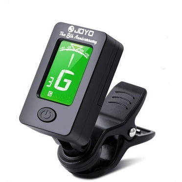 Visland Guitar Tuner Clip-On Tuner Digital Electronic Tuner Acoustic with LCD Display for Guitar, Bass, Violin, Ukulele