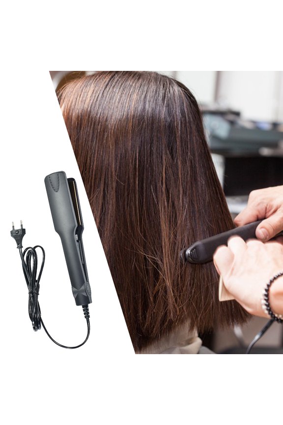 Hair Straightener, EU Plug Professional 5 Adjustable Temp Anti-Static Fast Heating Hair Iron Straightener for Women All Hair Types Hair Styling