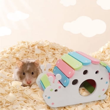 Curated visual reference: Amonsee Wooden Hamster House Hamster Nest Photo Inspiration
