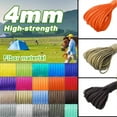 thumbnail image 1 of Visland High-strength Camping Rope - Nylon Rope Mil-Spec - Camping Rope Hiking Fishing Survival Boy Scout Parachute Cord - Camping, 1 of 8