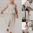 thumbnail image 1 of Visland Infant Toddler Baby Girl Romper Bodysuit Onesie V Neck Sling Jumpsuit Daily Wear, 1 of 8