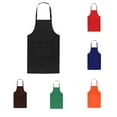 thumbnail image 1 of Visland Kitchen Apron with Pocket for Women Men, Cooking BBQ Garden Chef Grilling Water Drop Resistant Adjustable Chef Apron Polyester Cotton Apron for Restaurant, Kitchen, Canteen, 1 of 8