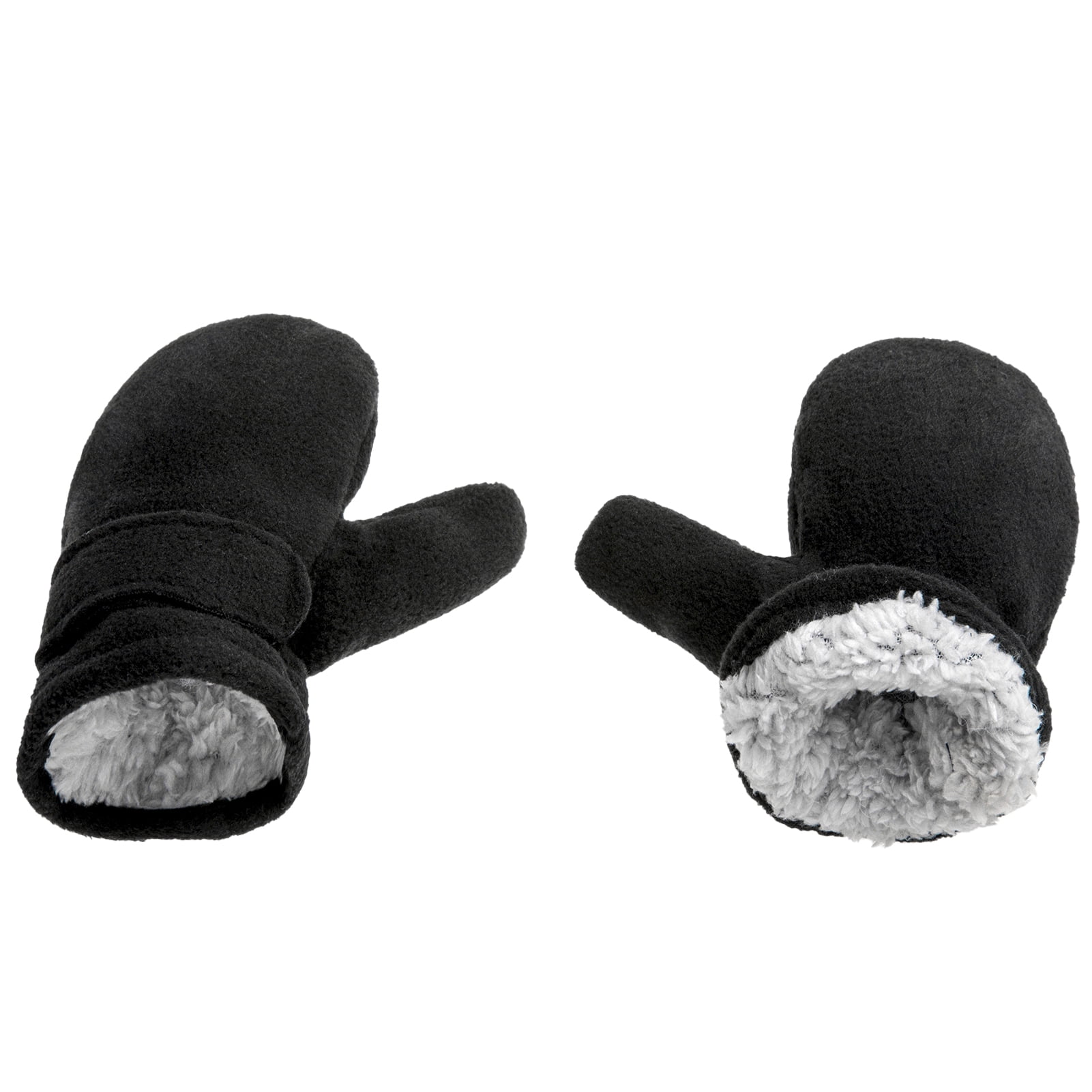 Visland Lined Fleece Toddler Mittens Kids, Winter Warm Gloves, Child Ski Gloves, Waterproof Snow Baby Mitten for Boys Girls，1 Pairs